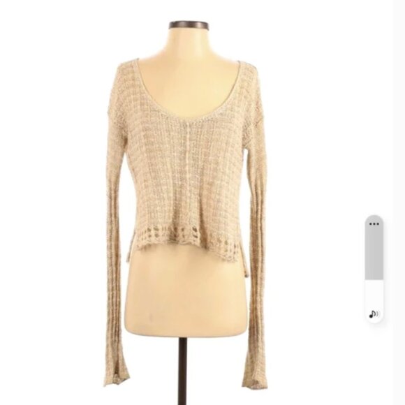 Free People Lightweight Knit Sweater \\ Pullover // Size Smalll - Picture 1 of 4